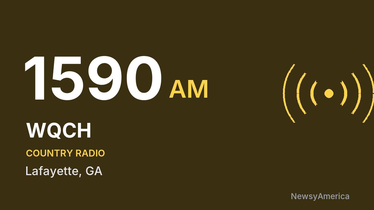 WQCH 1590 AM – Lafayette