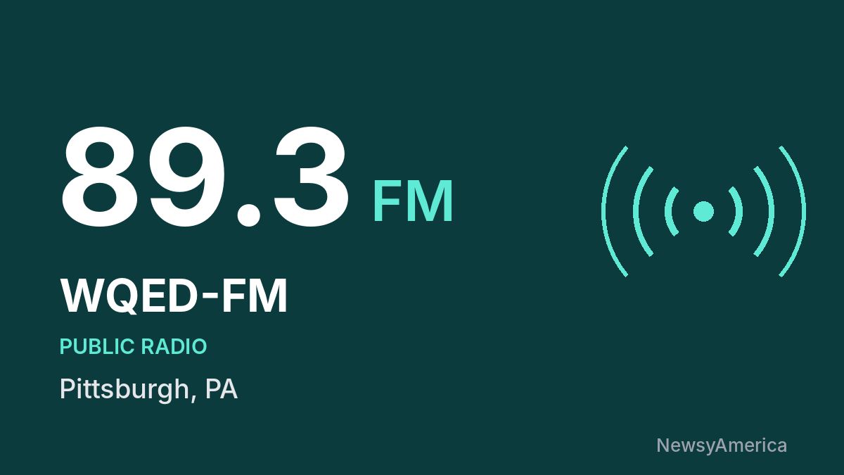 WQED-FM 89.3 FM – Pittsburgh
