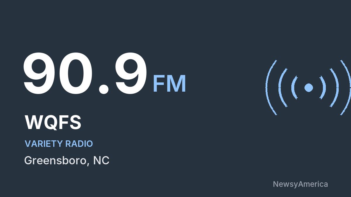 WQFS 90.9 FM – Greensboro