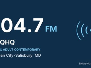 WQHQ 104.7 FM, Ocean City-Salisbury, MD