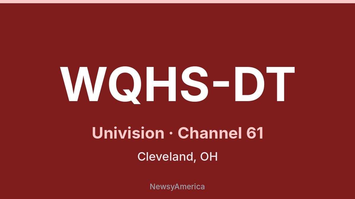 WQHS-DT – Univision 61 Cleveland