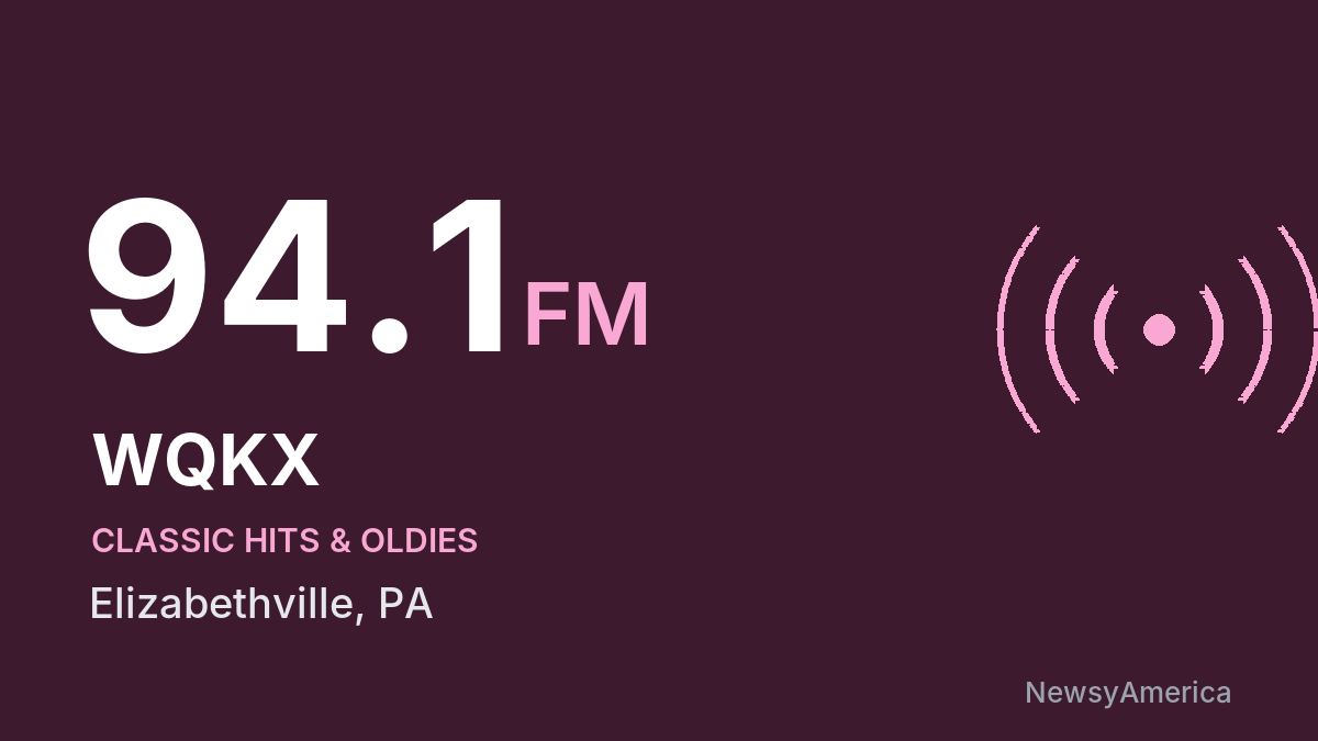 WQKX 94.1 FM – Elizabethville