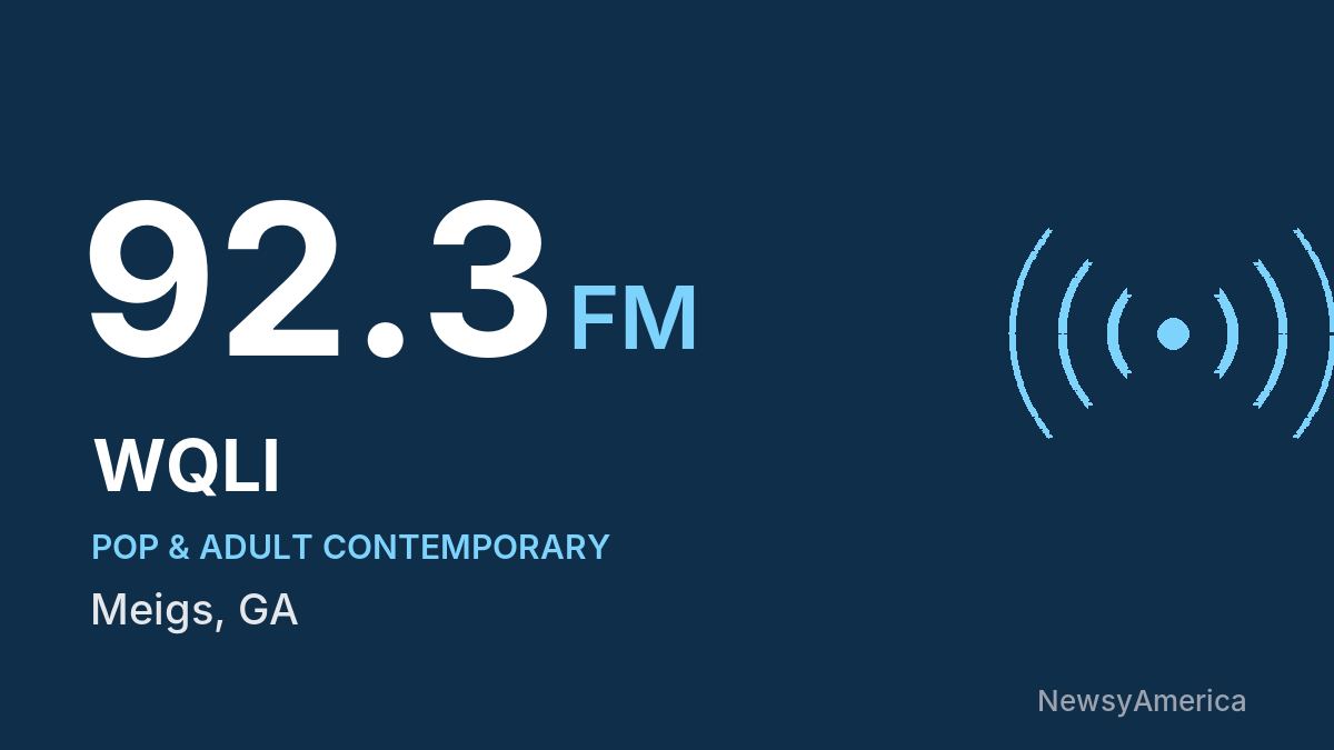 WQLI 92.3 FM – Meigs