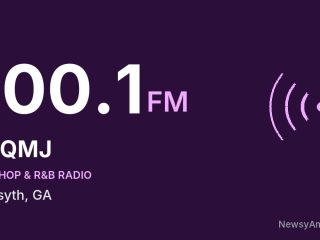 WQMJ 100.1 FM, Forsyth, GA