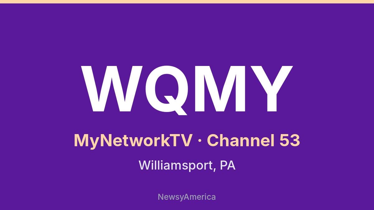 WQMY – MyNetworkTV 53 Wilkes Barre