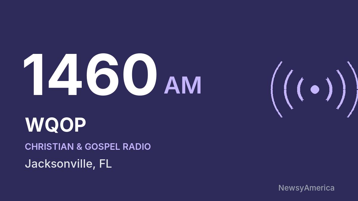 WQOP 1460 AM – Jacksonville