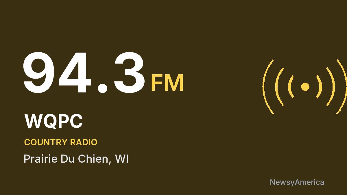 WQPC 94.3 FM – Prairie Du Chien
