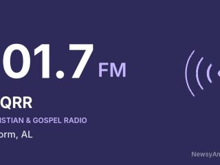 WQRR 101.7 FM, Reform, AL