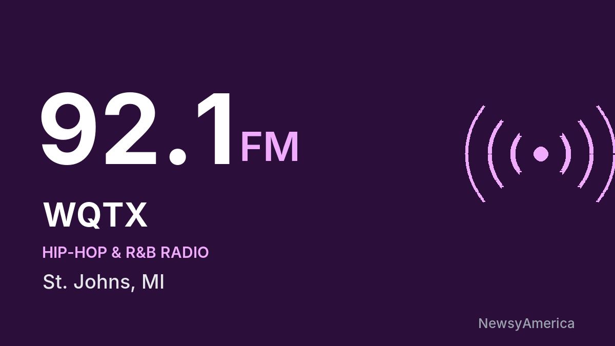 WQTX 92.1 FM – St. Johns