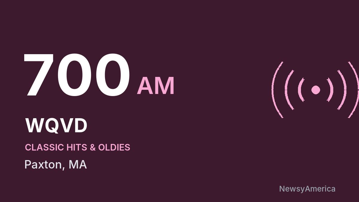 WQVD 700 AM – Paxton
