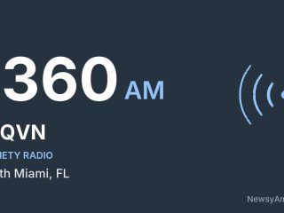 WQVN 1360 AM, North Miami, FL