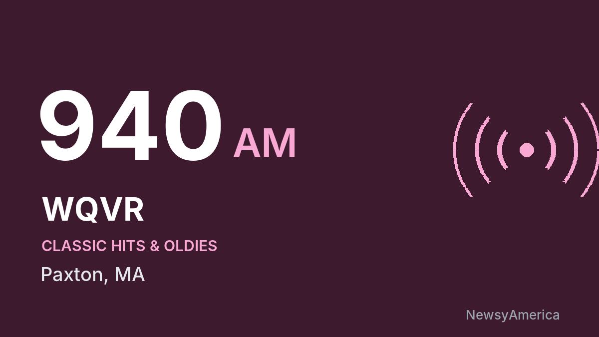 WQVR 940 AM – Paxton