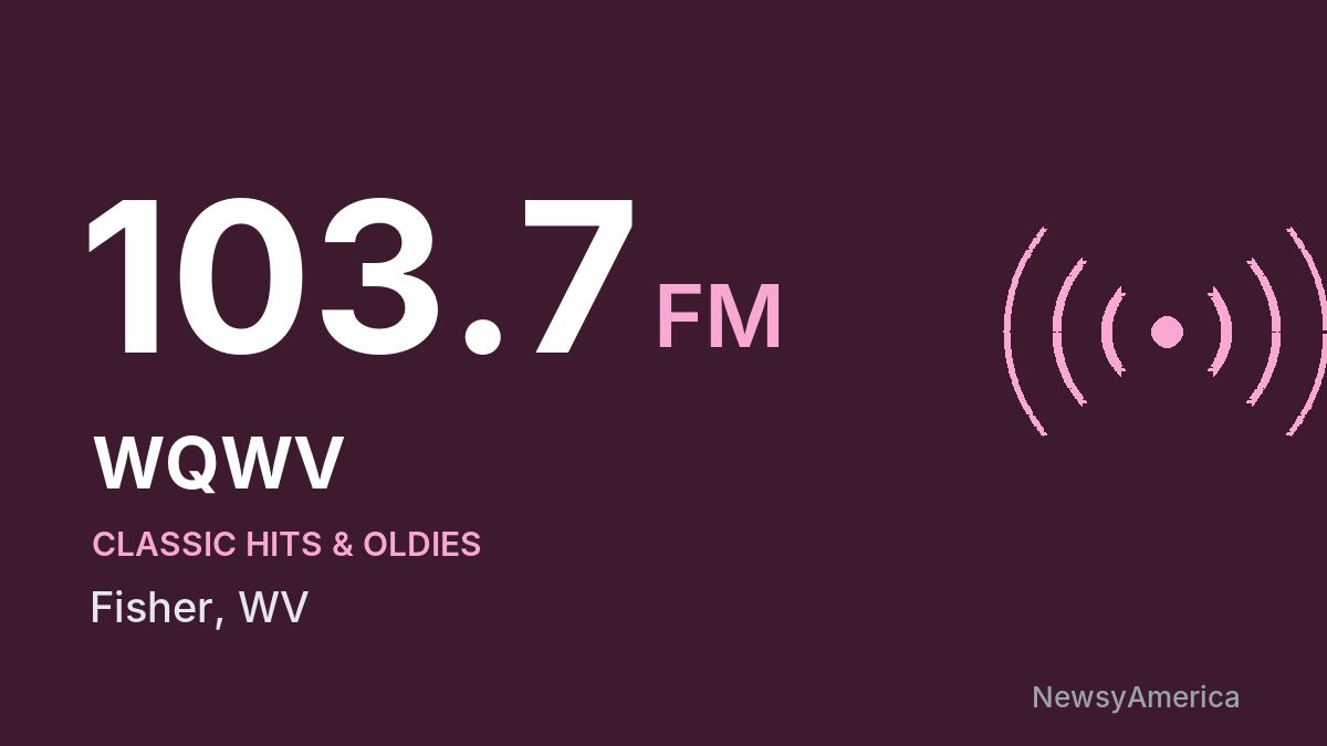 WQWV 103.7 FM – Fisher