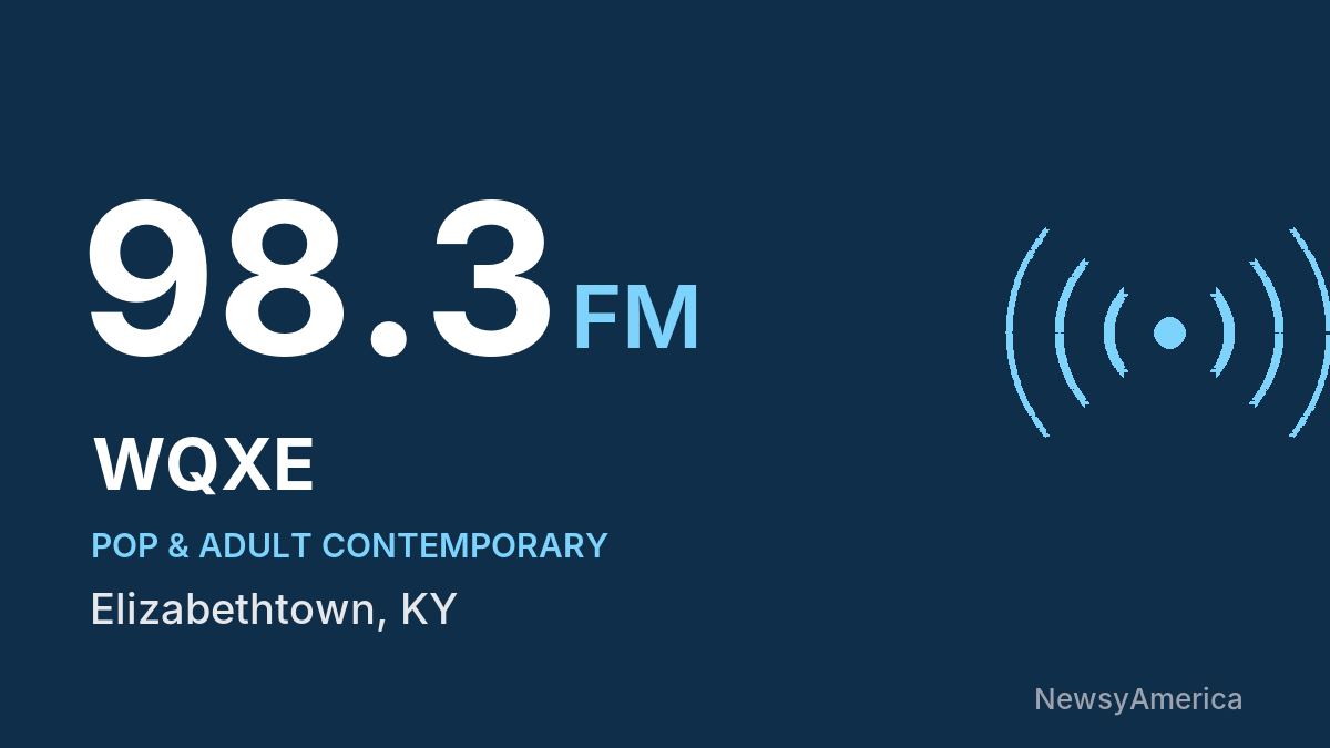 WQXE 98.3 FM – Elizabethtown