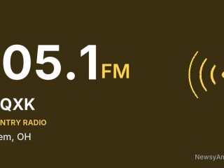 WQXK 105.1 FM, Salem, OH