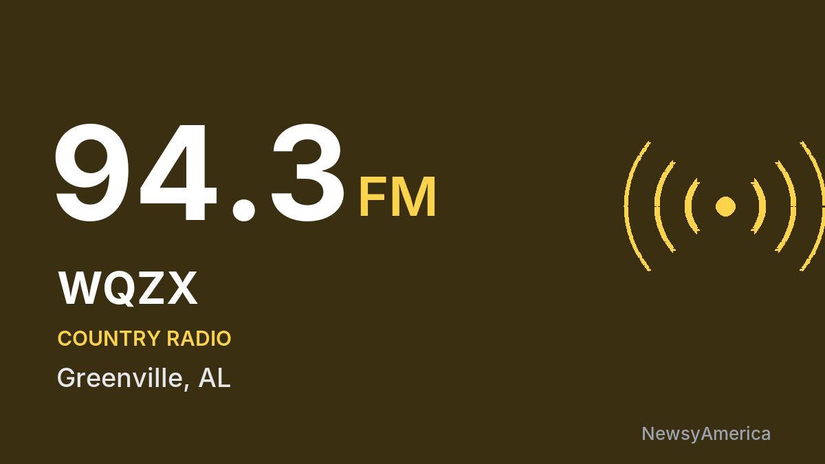 WQZX 94.3 FM – Greenville
