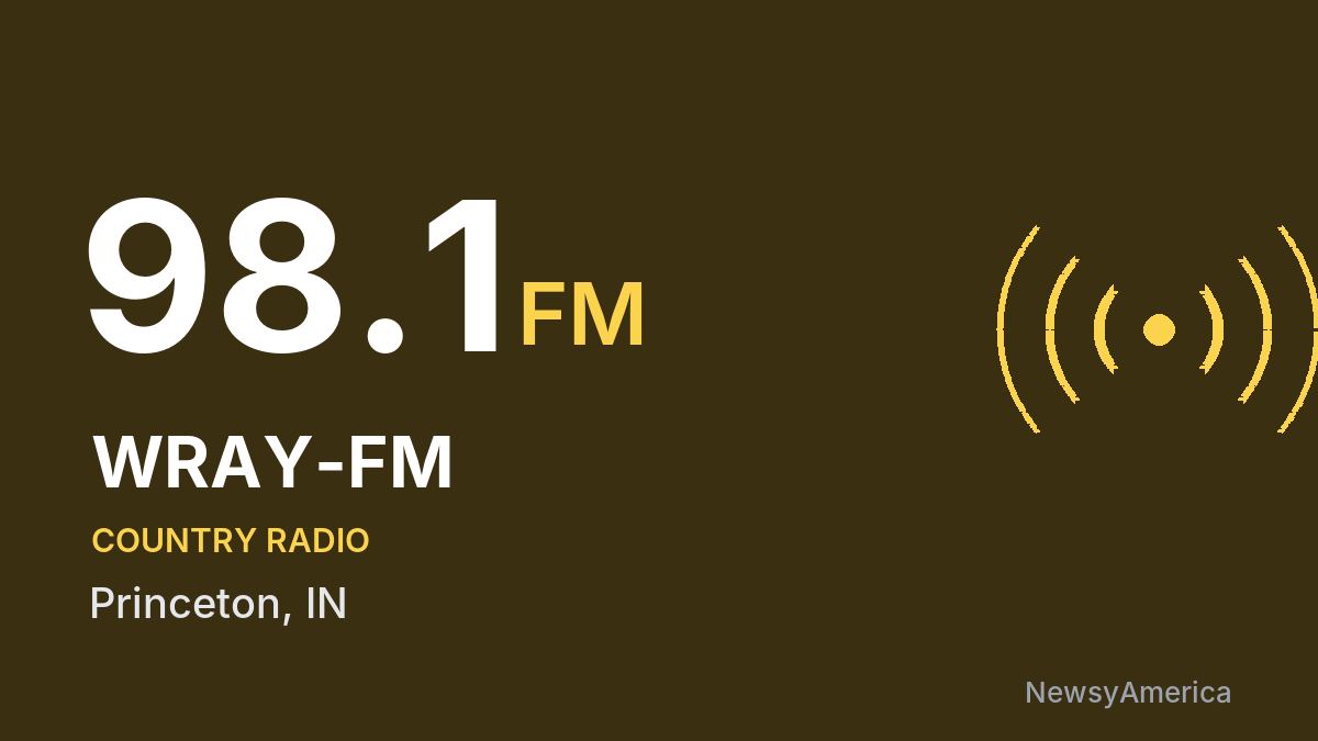 WRAY-FM 98.1 FM – Princeton