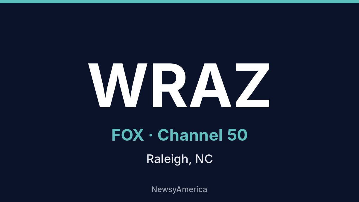 WRAZ – FOX 50 Raleigh