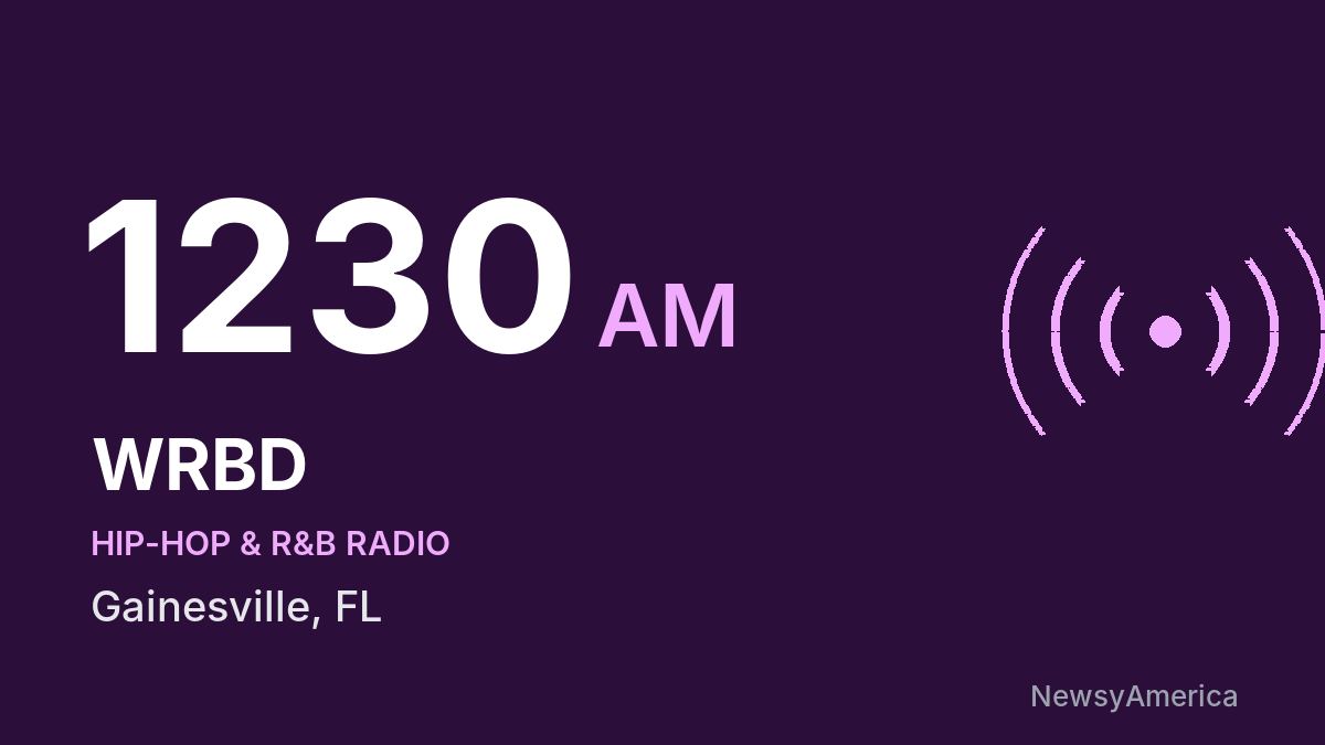 WRBD 1230 AM – Gainesville