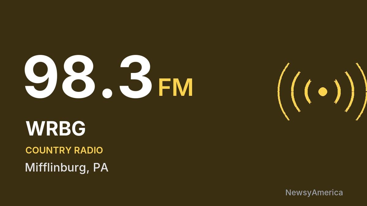 WRBG 98.3 FM – Mifflinburg