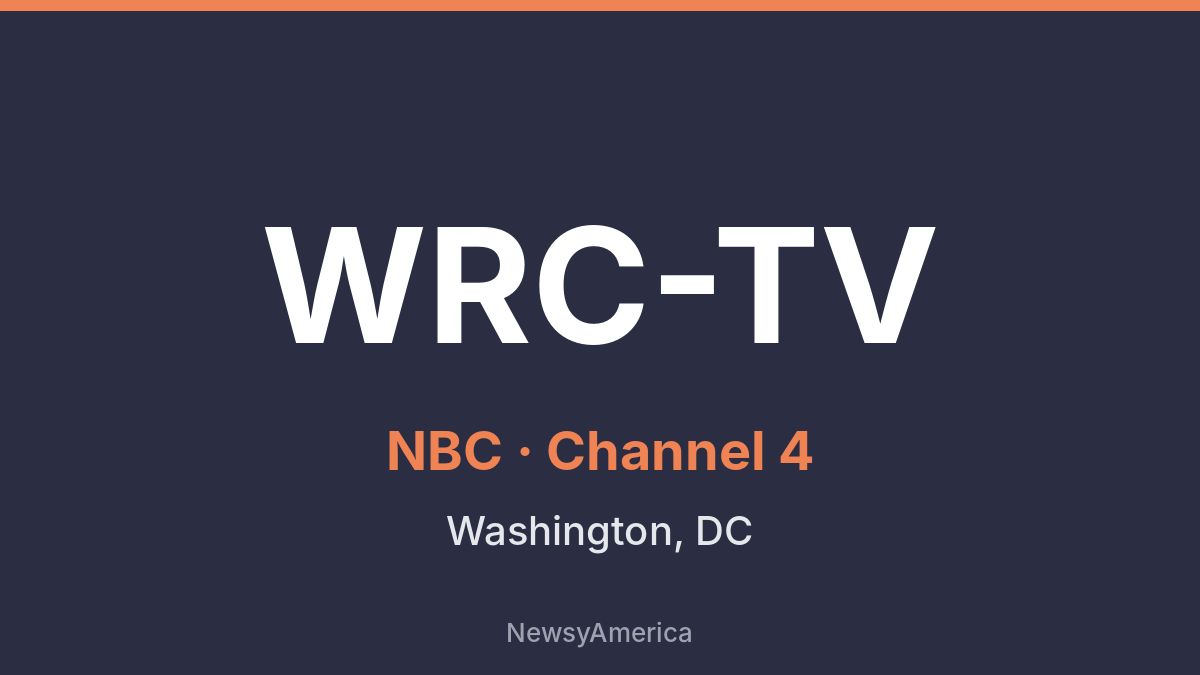 WRC-TV – NBC 4 Washington