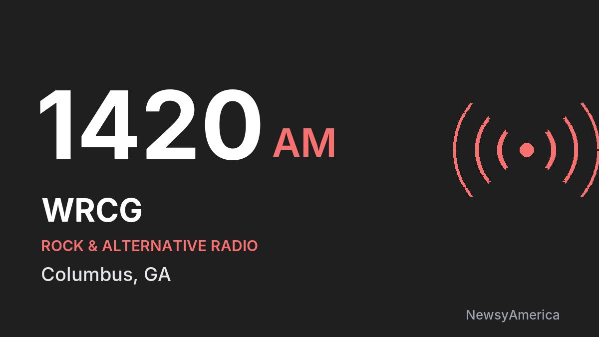 WRCG 1420 AM – Columbus