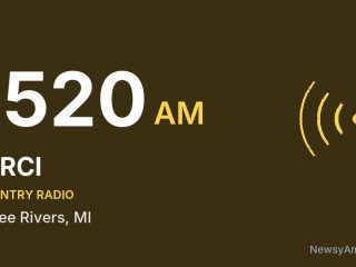 WRCI 1520 AM, Three Rivers, MI