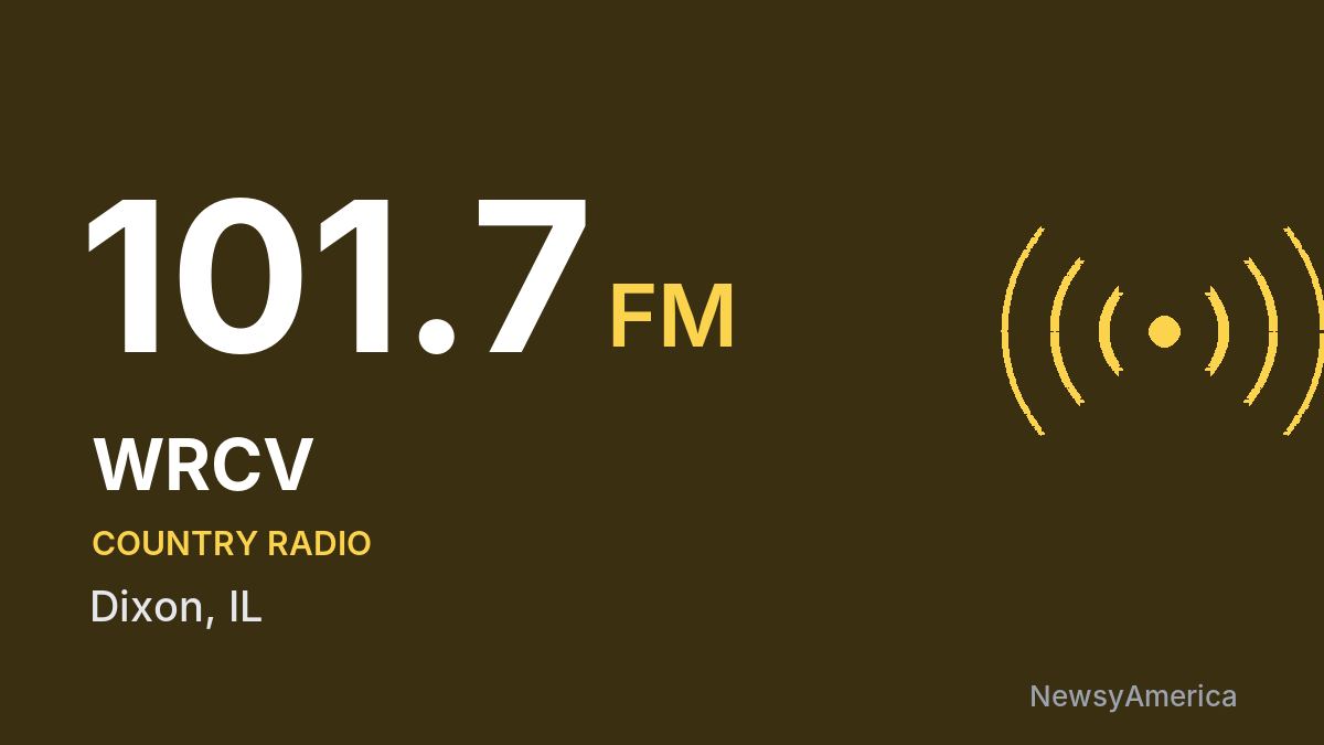 WRCV 101.7 FM – Dixon