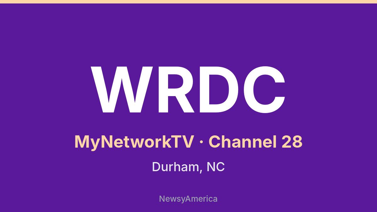 WRDC – MyNetworkTV 28 Raleigh