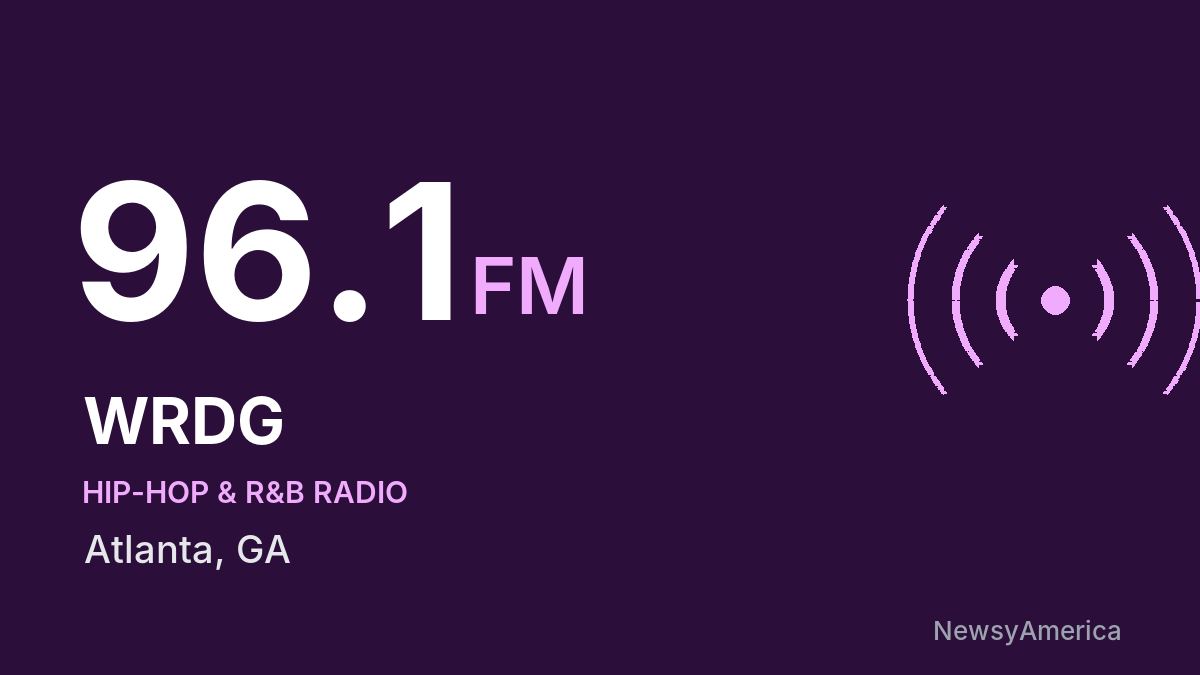 WRDG 96.1 FM – Atlanta