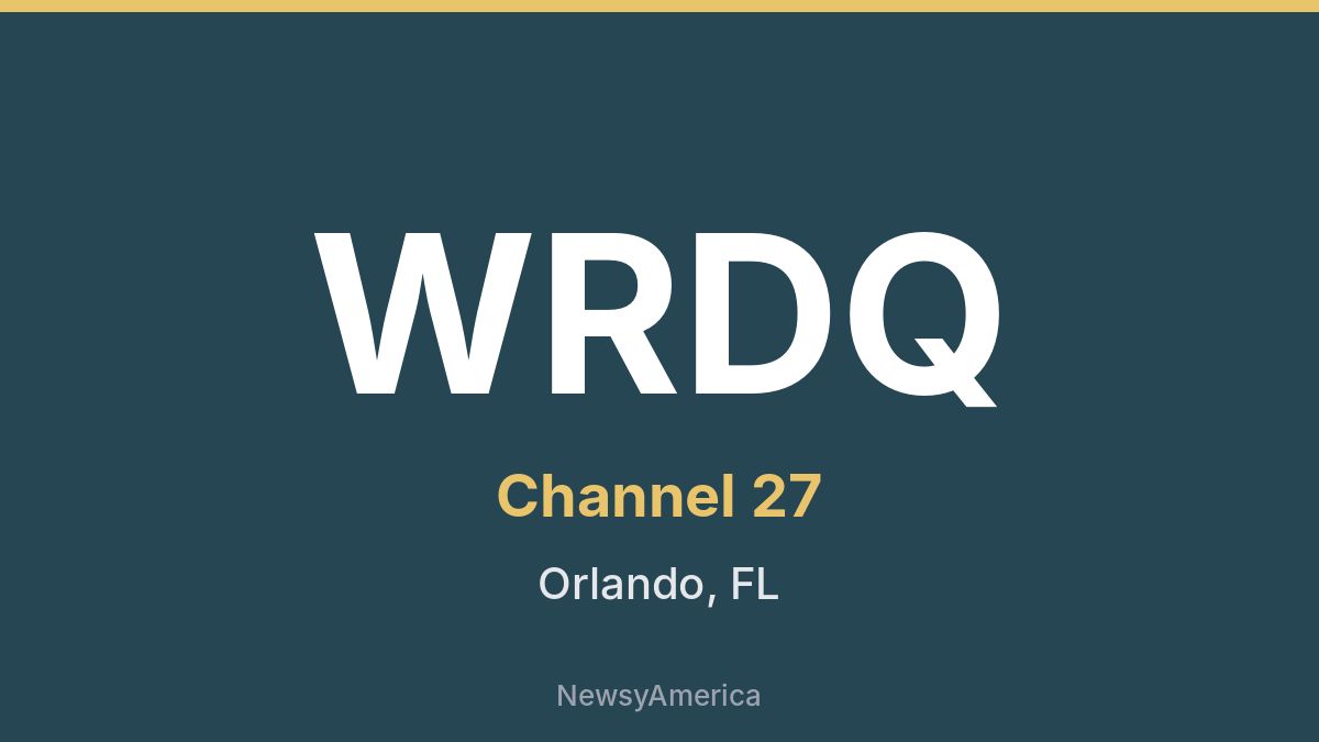 WRDQ – Channel 27 Orlando