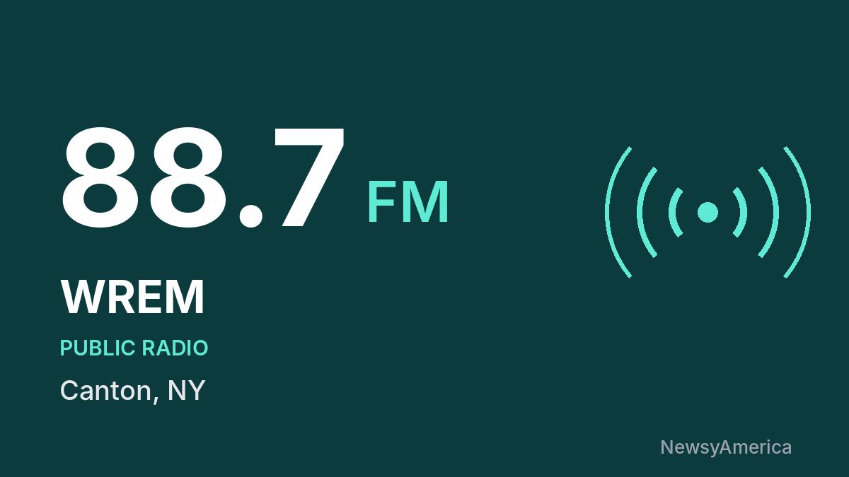 WREM 88.7 FM – Canton