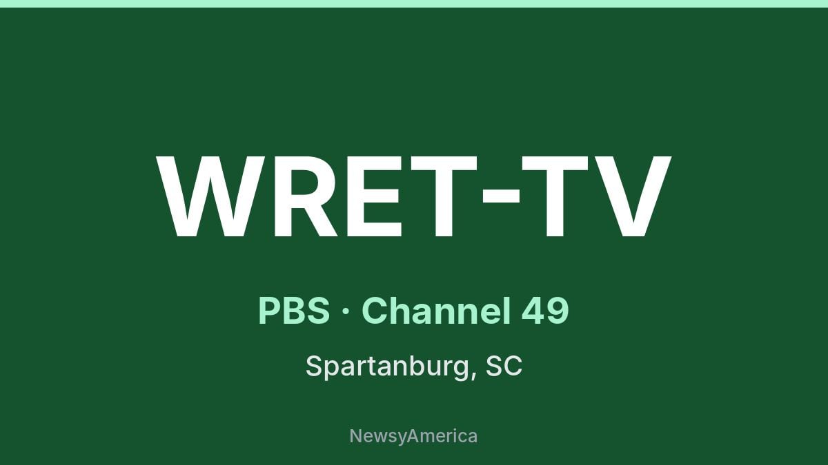 WRET-TV – PBS 49 Greenville