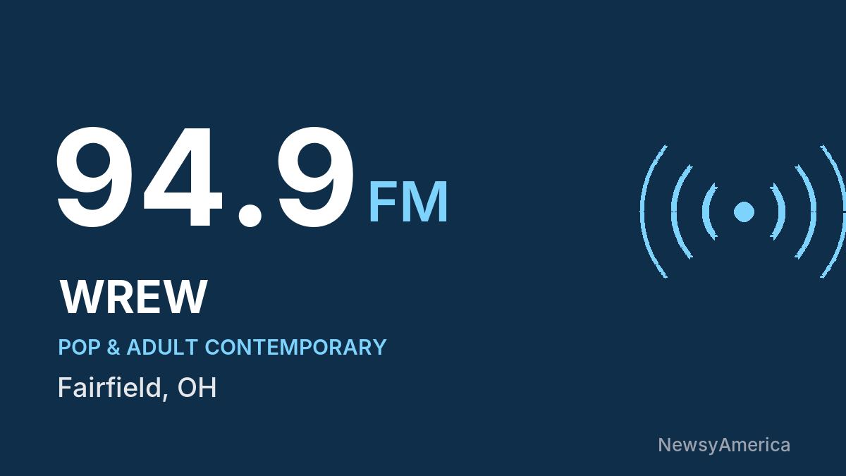 WREW 94.9 FM – Fairfield