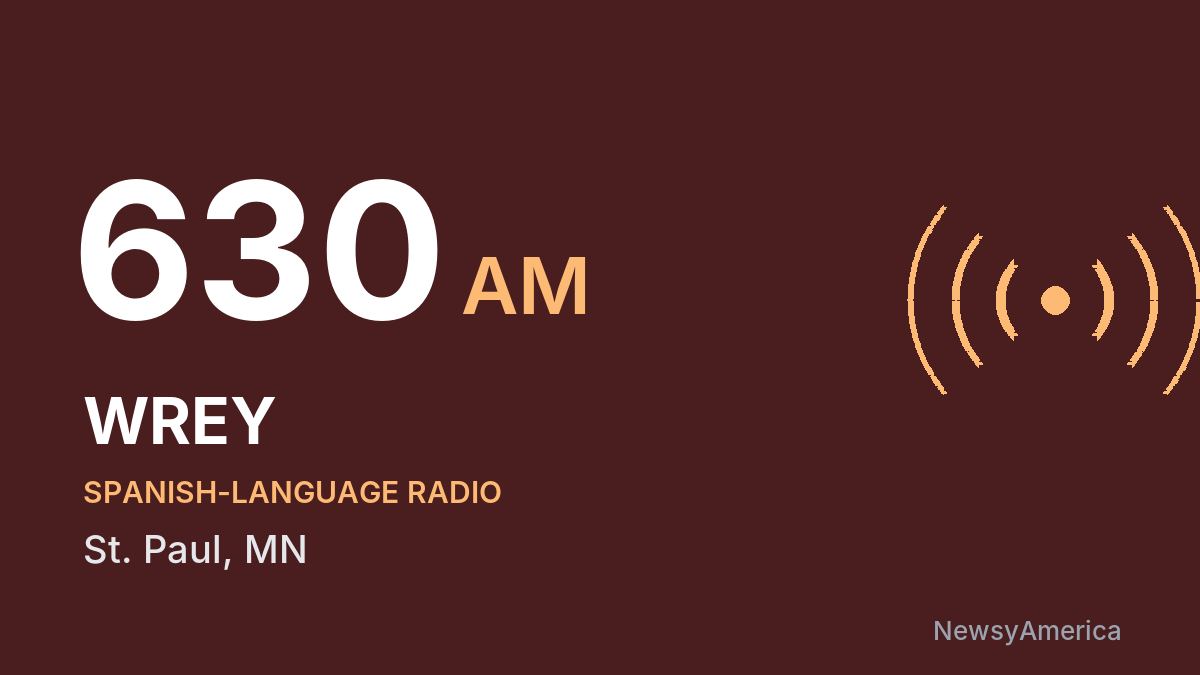 WREY 630 AM – St. Paul
