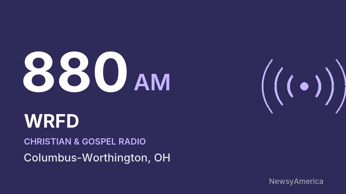 WRFD 880 AM – Columbus-Worthington