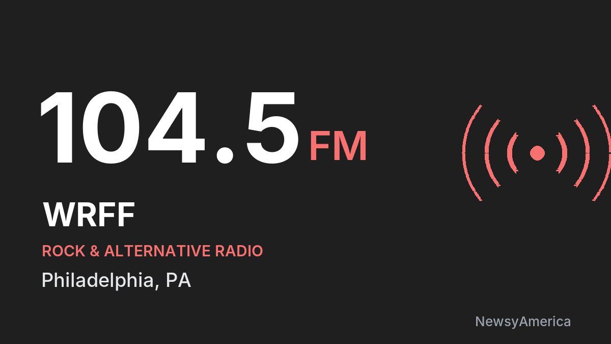 WRFF 104.5 FM – Philadelphia