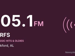 WRFS 105.1 FM, Rockford, AL