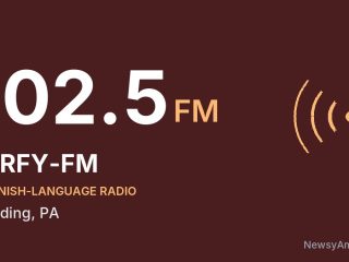 WRFY-FM 102.5 FM, Reading, PA