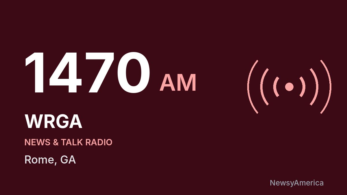WRGA 1470 AM – Rome