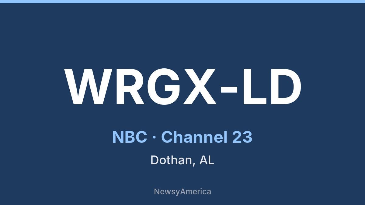 WRGX-LD – NBC 23 Dothan