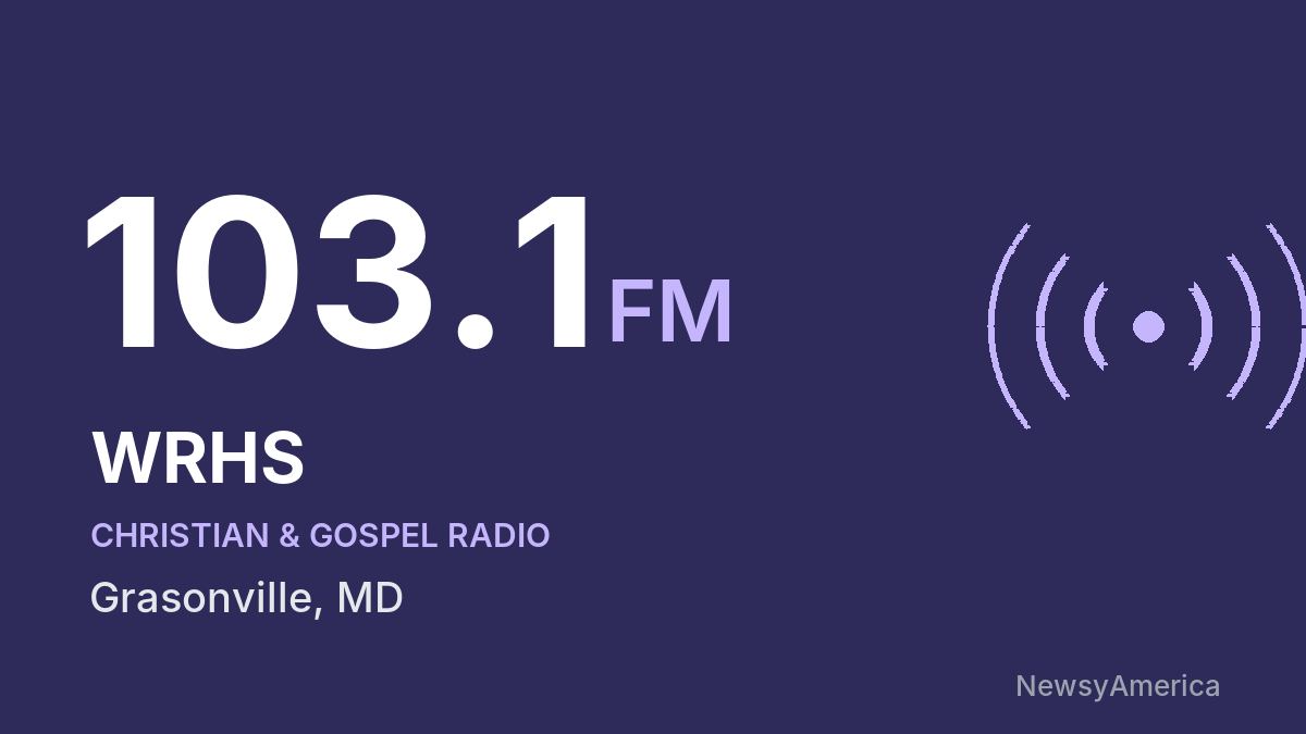 WRHS 103.1 FM – Grasonville