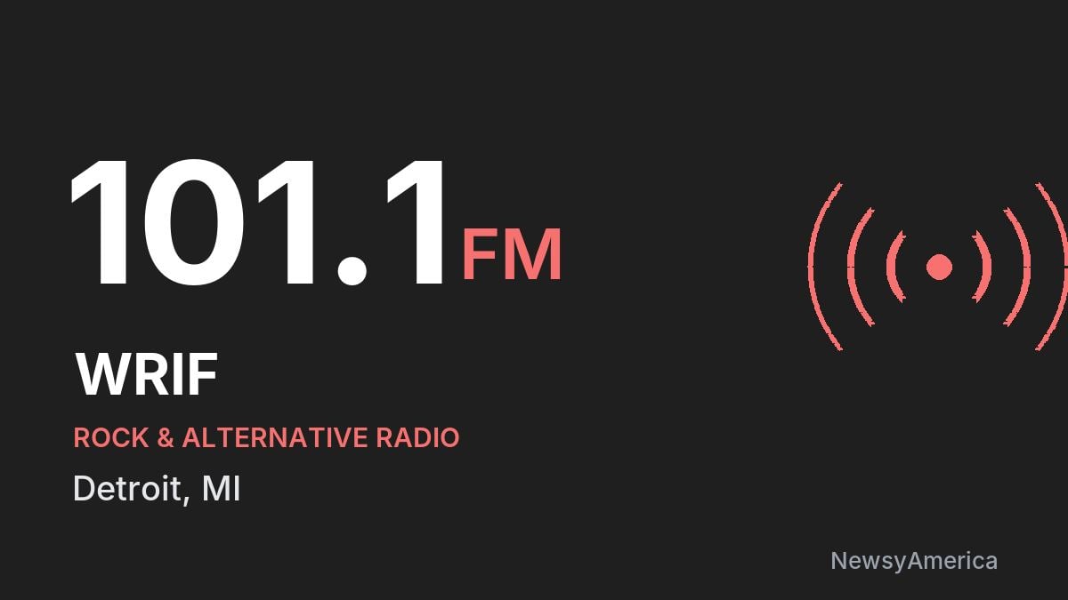 WRIF 101.1 FM – Detroit