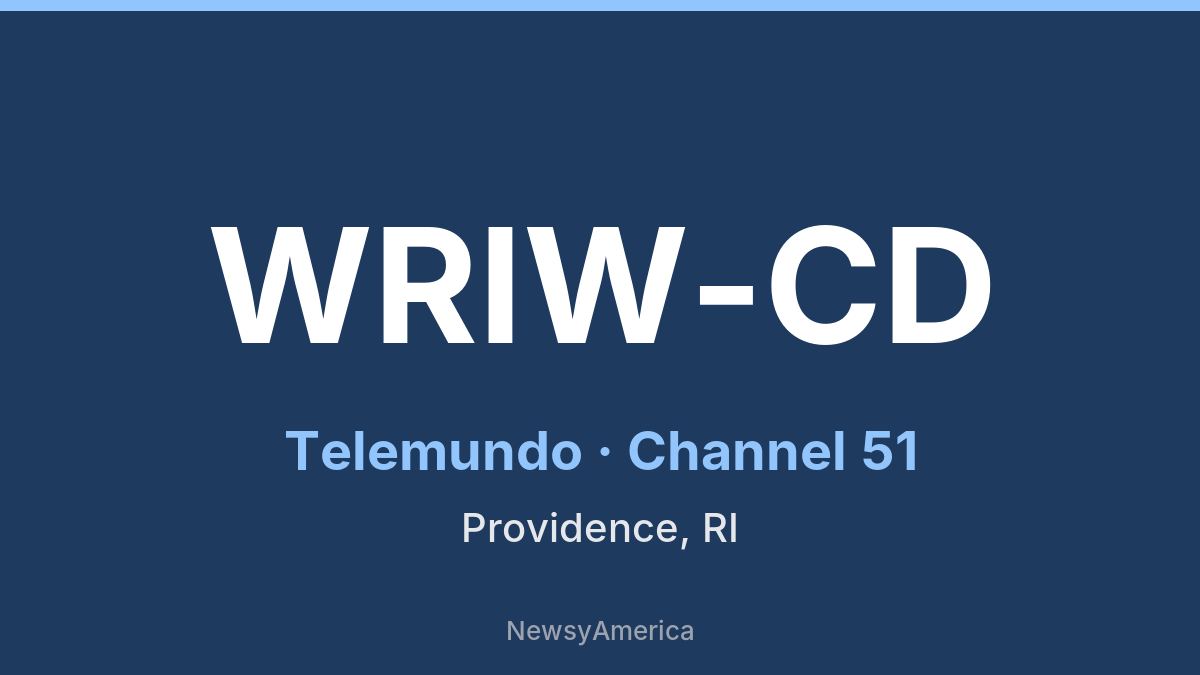 WRIW-CD – Telemundo 51 Providence