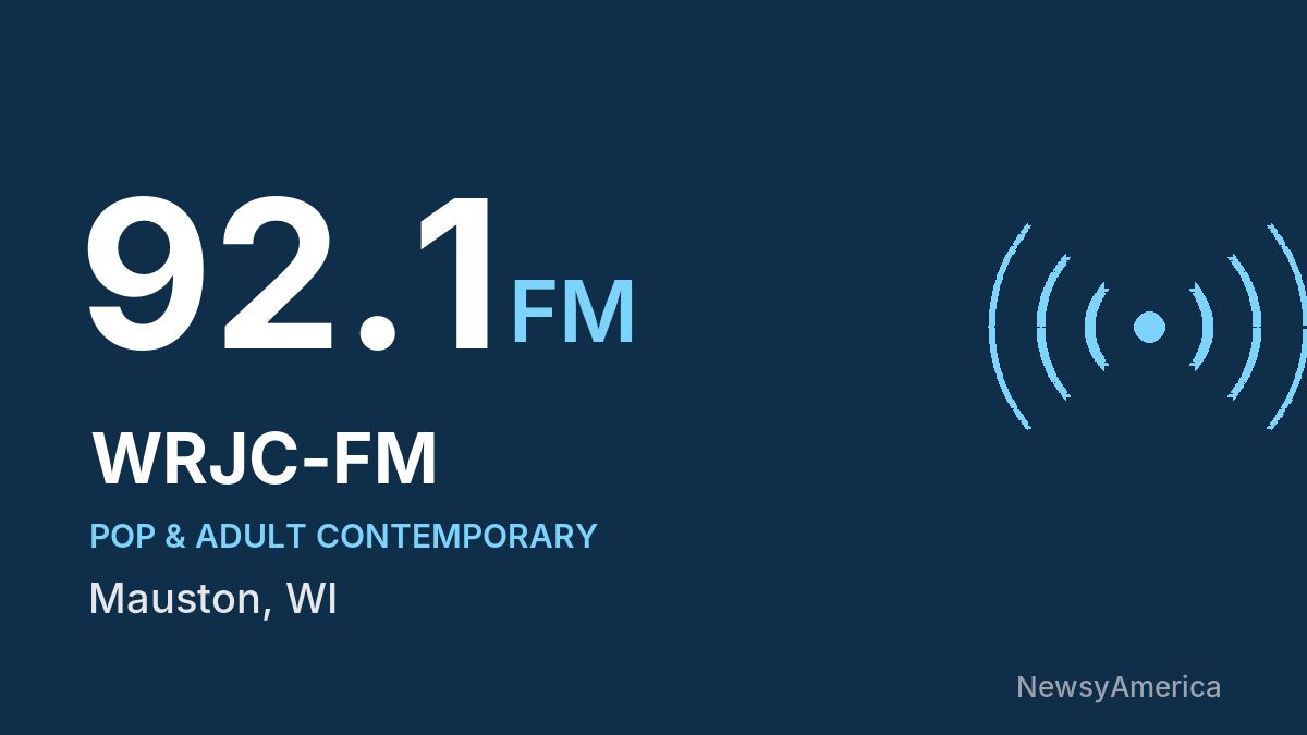 WRJC-FM 92.1 FM – Mauston