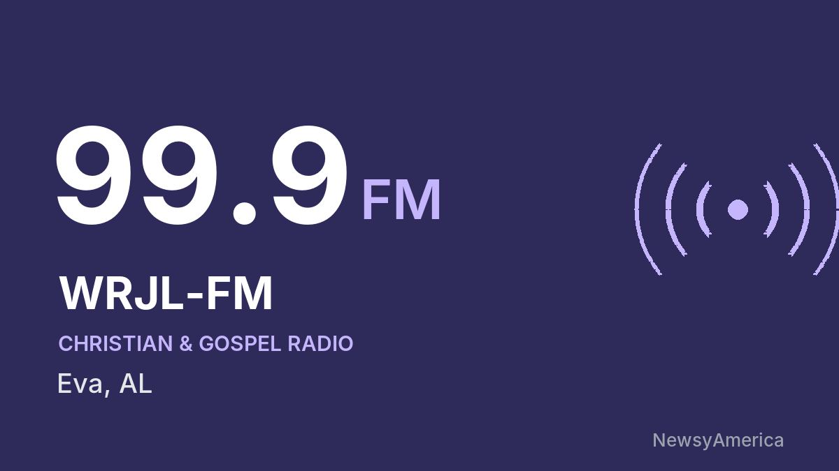 WRJL-FM 99.9 FM – Eva
