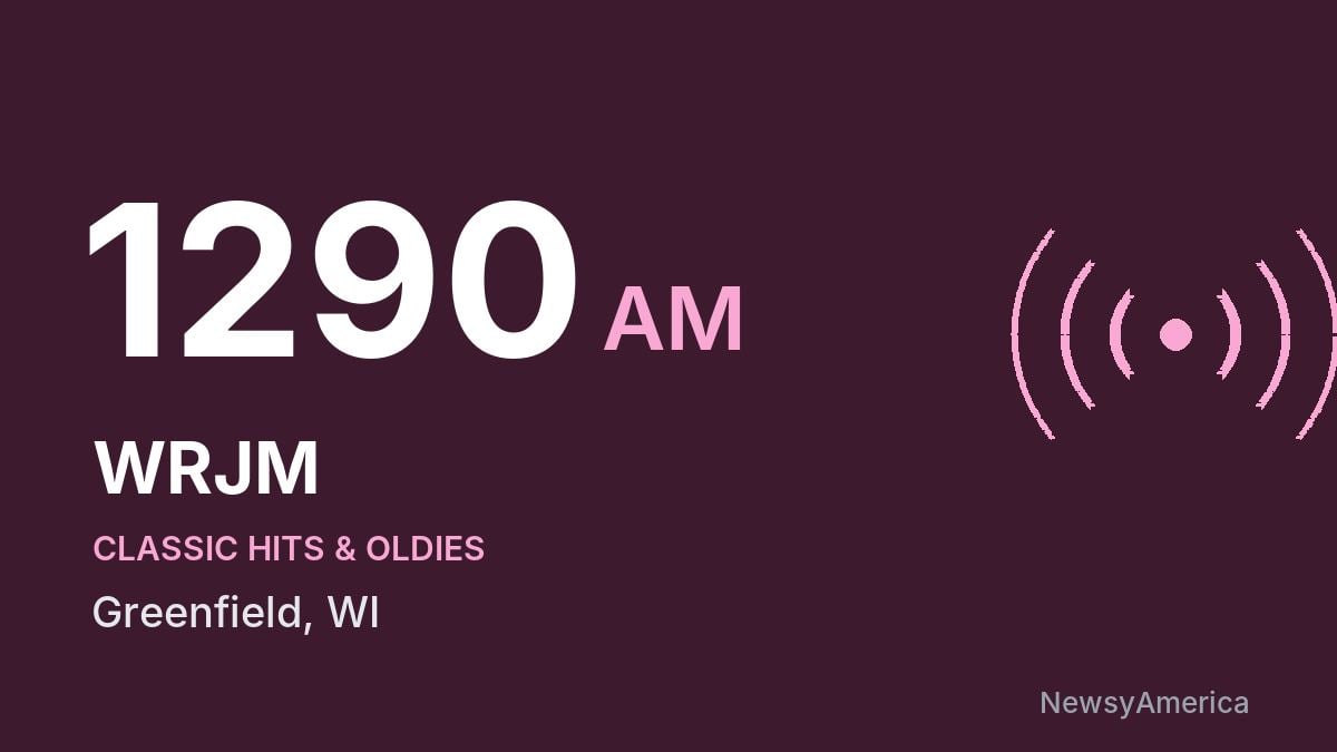 WRJM 1290 AM – Greenfield