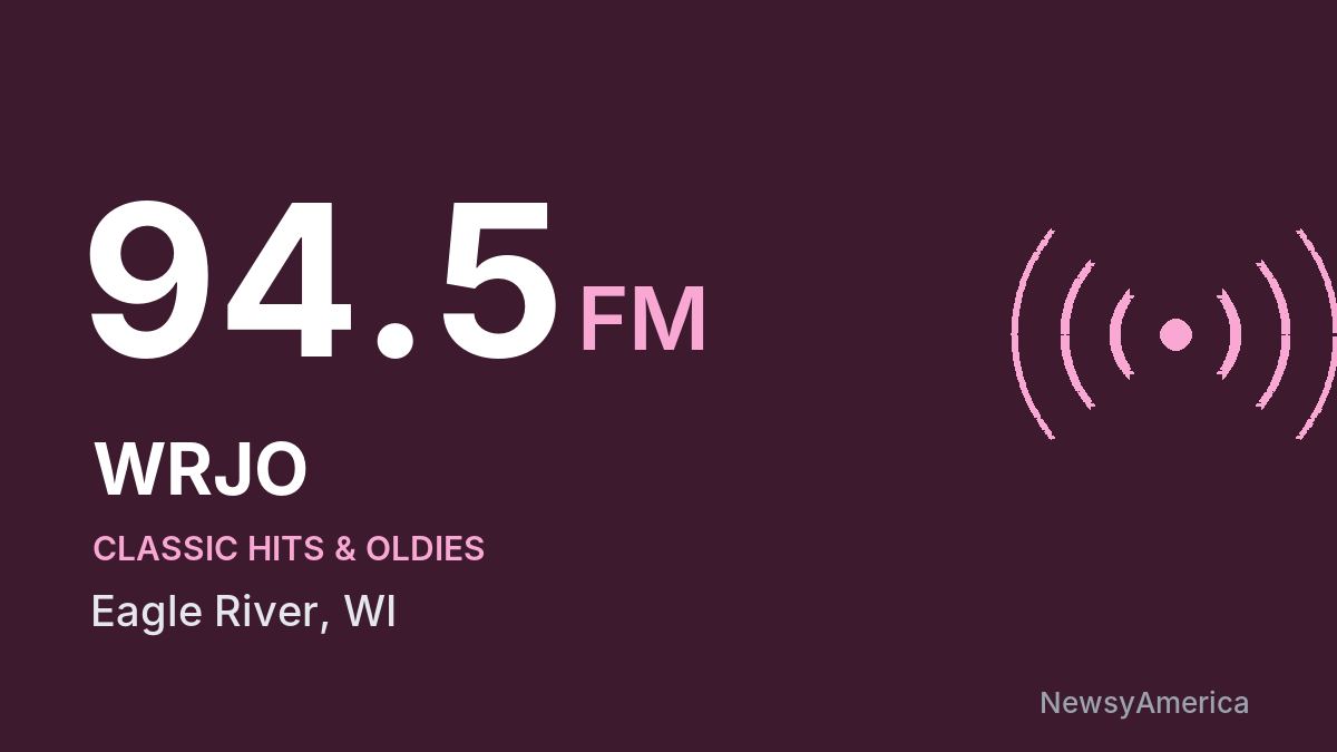 WRJO 94.5 FM – Eagle River