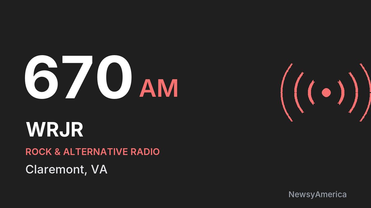 WRJR 670 AM – Claremont