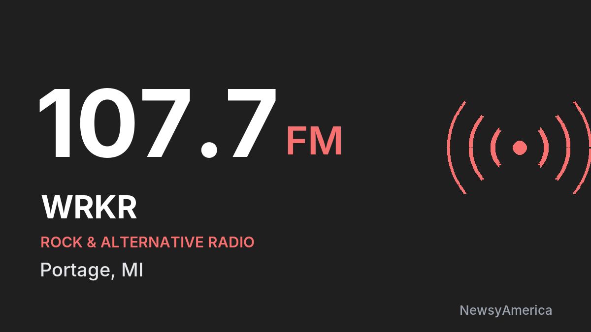 WRKR 107.7 FM – Portage